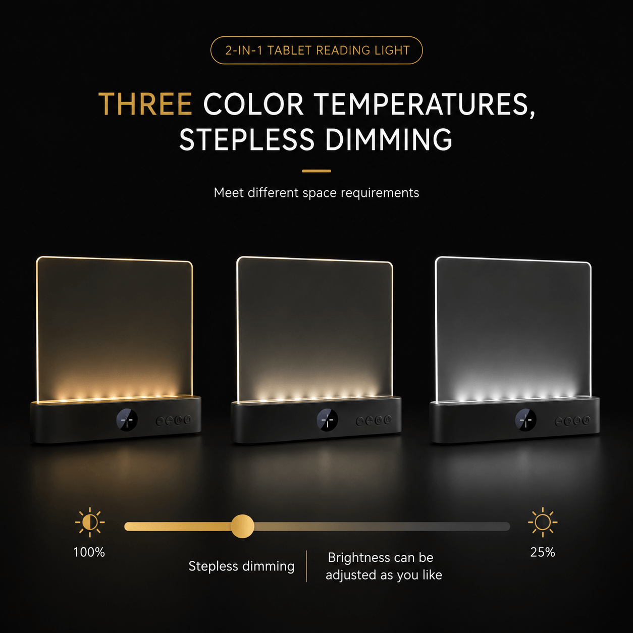 LumiRead™ Rechargeable Clip-On Reading Light