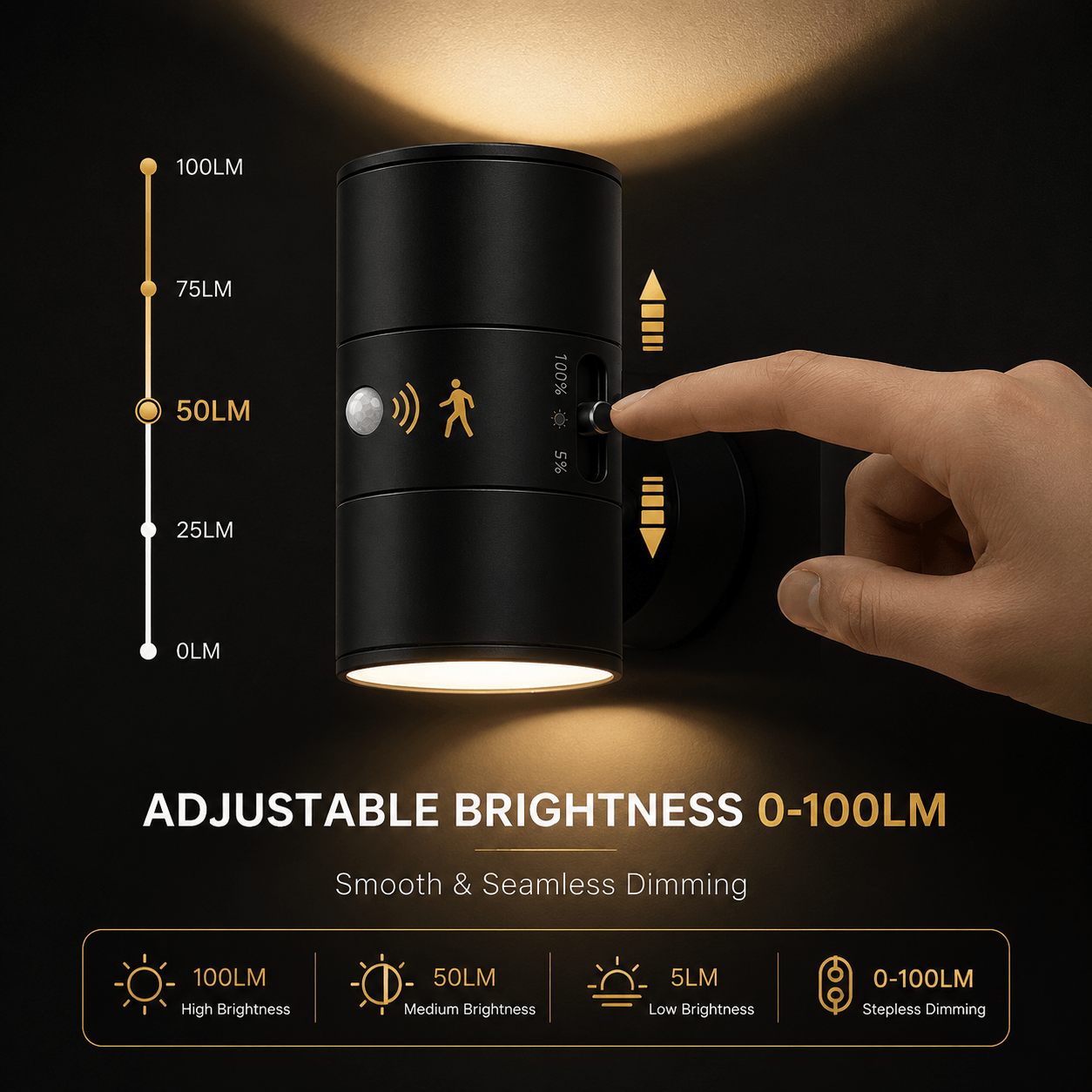LumiPlug™ Smart Motion Sensor Plug-In Night Light