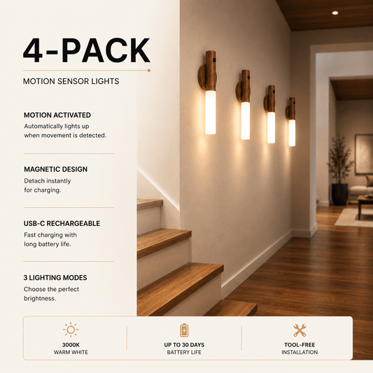 4 Lights – Whole Home Safety SetBest for full home coverage$99.99