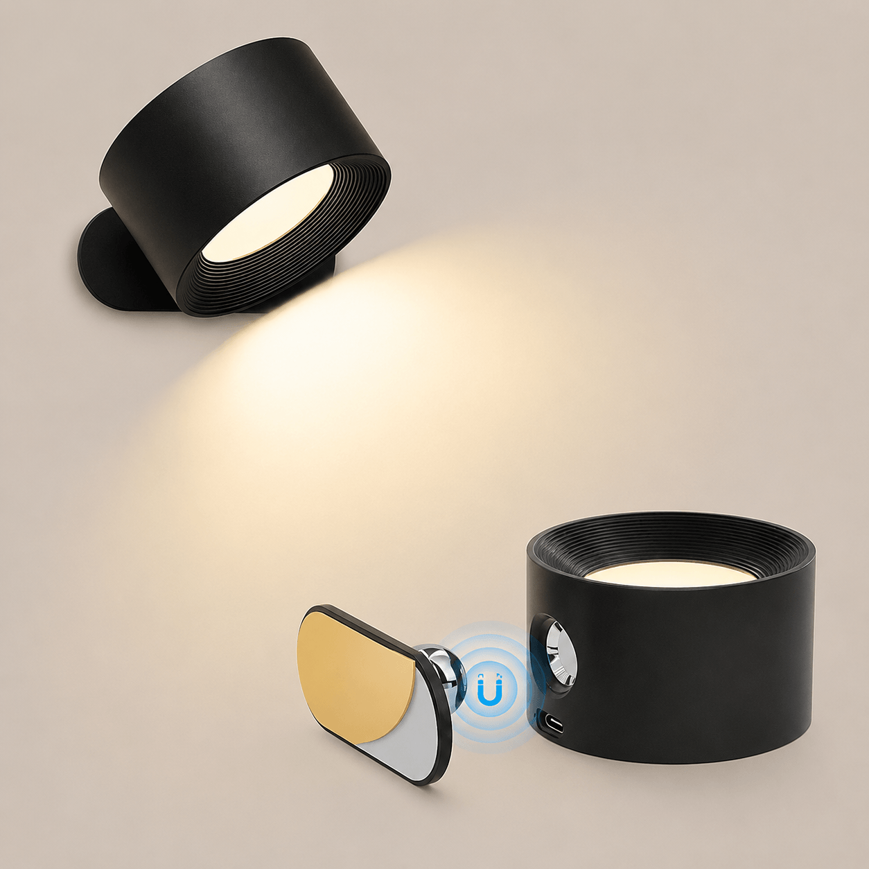 LumiGlow™ Magnetic Smart Wall Light