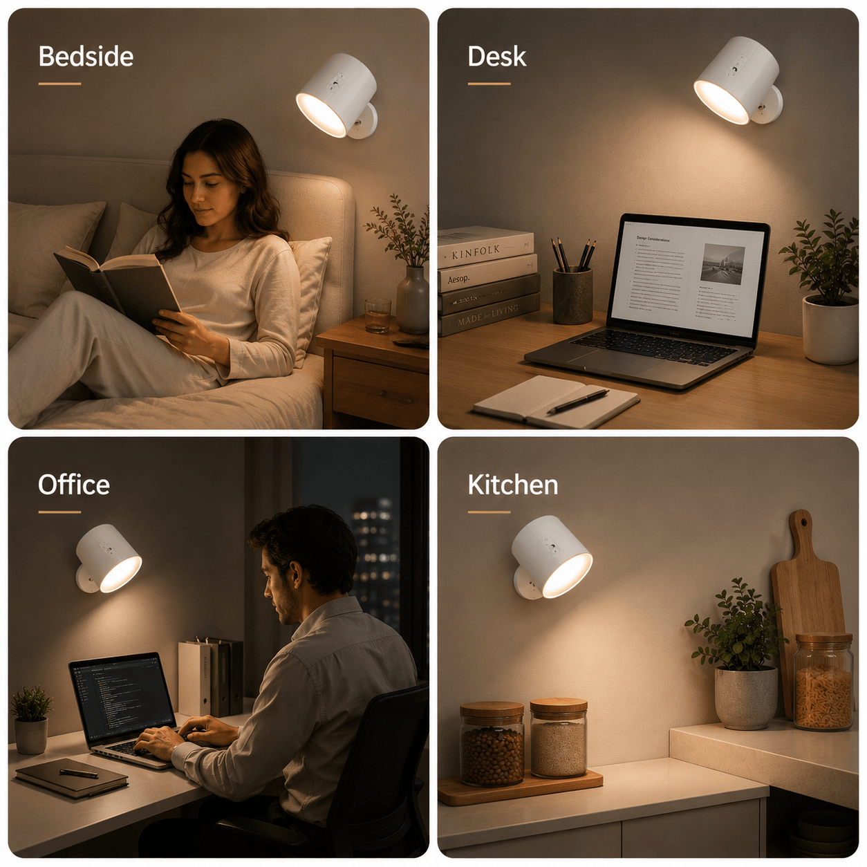 LumiGlow™ Magnetic Smart Wall Light