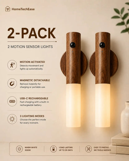 2 Lights – Cover Hallway + Bedroom