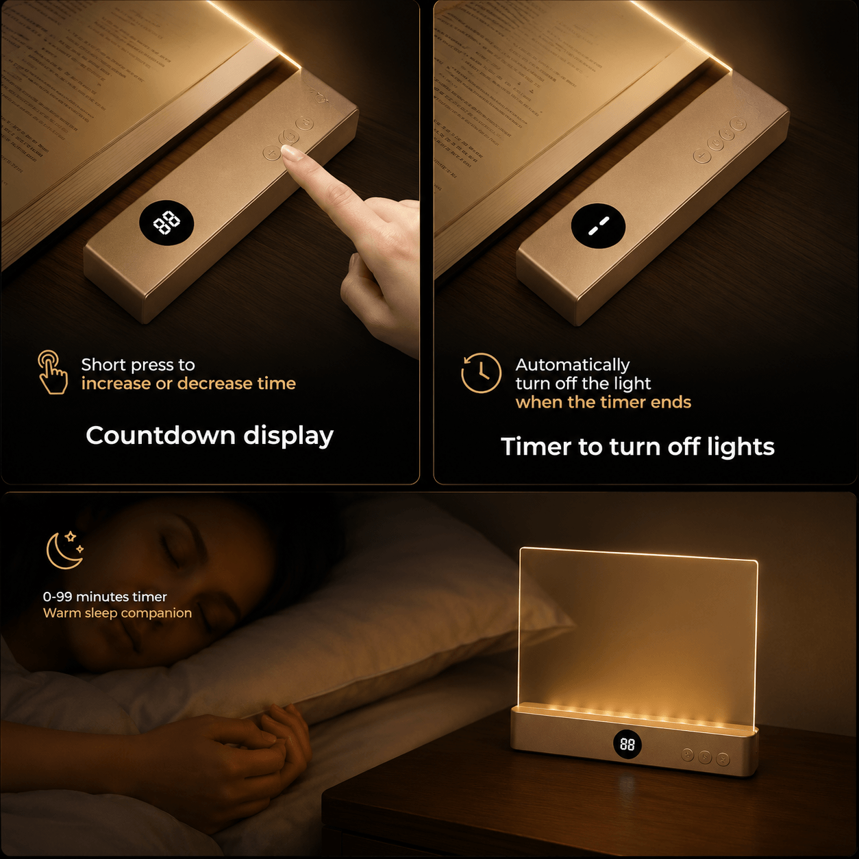 LumiRead™ Rechargeable Clip-On Reading Light