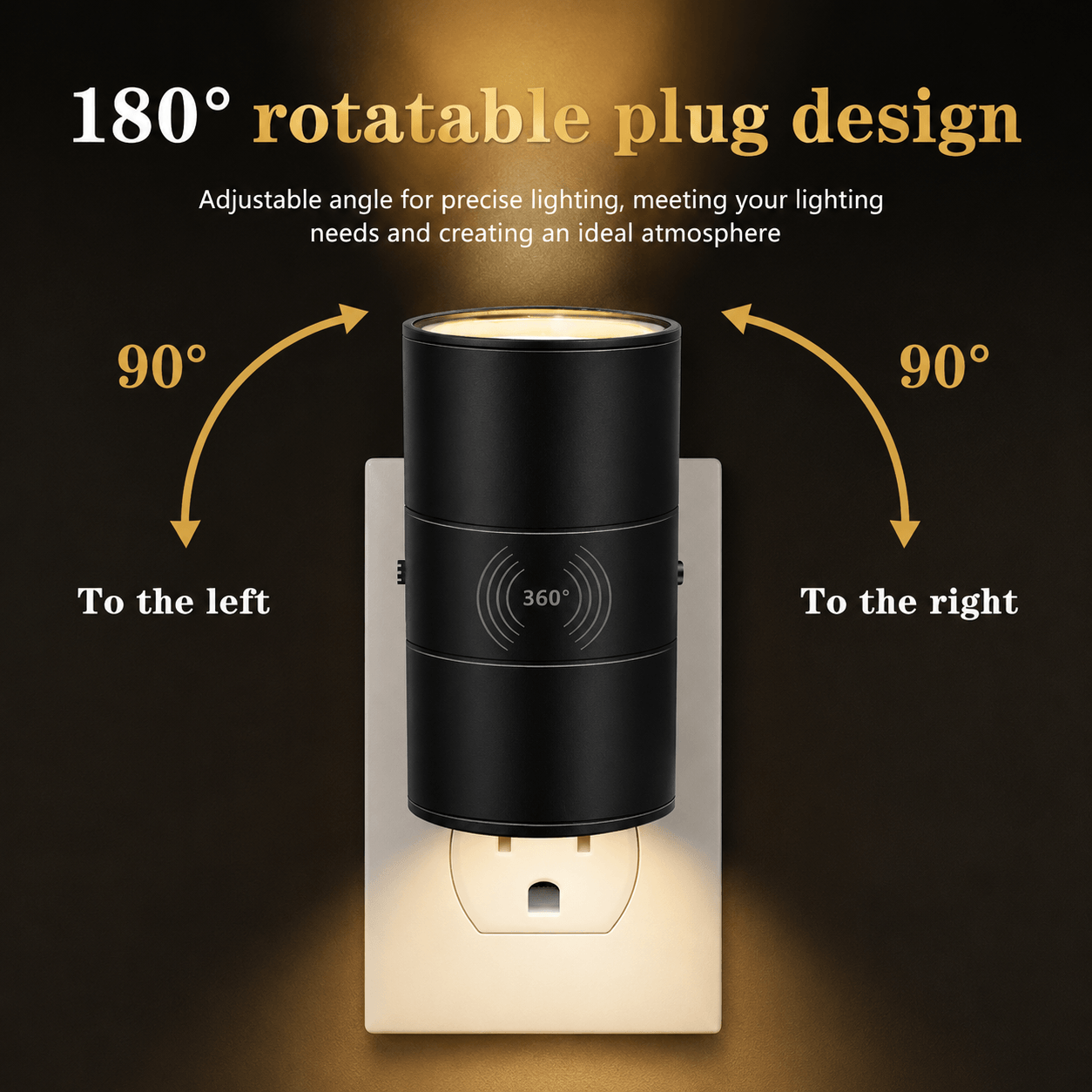 LumiPlug™ Smart Motion Sensor Plug-In Night Light