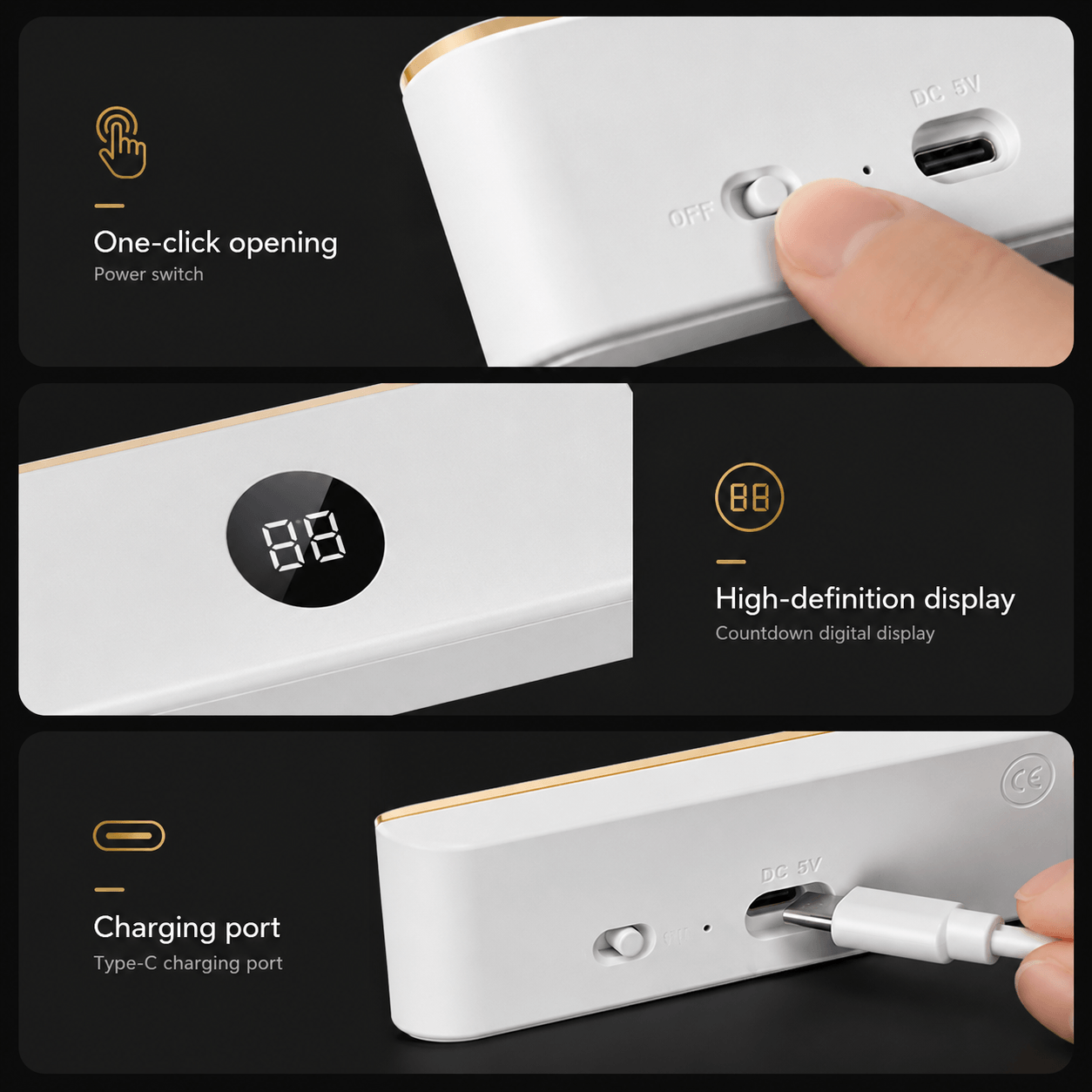LumiRead™ Rechargeable Clip-On Reading Light