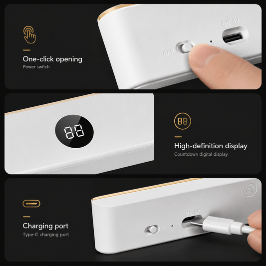 LumiRead™ Rechargeable Clip-On Reading Light