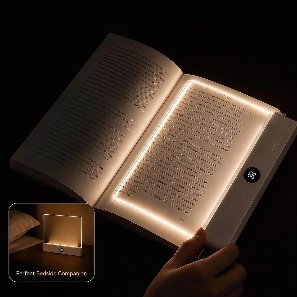 LumiRead™ Rechargeable Clip-On Reading Light